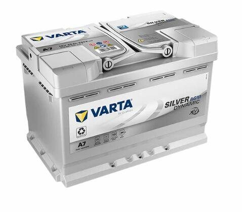 Akumulator VARTA AGM START&STOP A7 70Ah 760A (dawna E39)