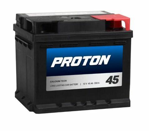 Akumulator PROTON 45Ah 350A EN PRAWY PLUS