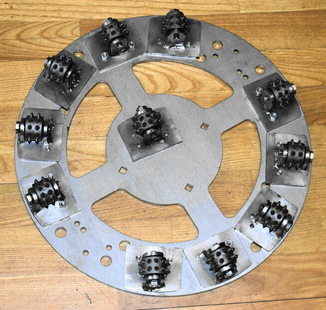 Zacieraczka Dekor z okrągłą osłoną + dysk. 5 lat gwarancji