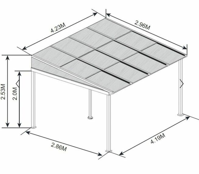 Wymażone Zadaszenie tarasu dla Ciebie, piękny Taras