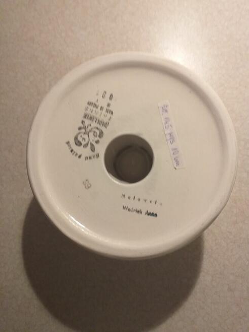 Świecznik Włocławek sygnowany