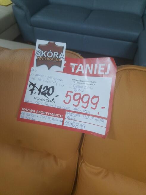 Wyprzedaż mebli tapicerowanych - przeceny do 70% taniej