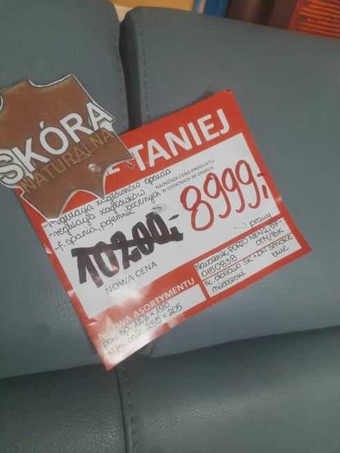 Wyprzedaż mebli tapicerowanych - przeceny do 70% taniej