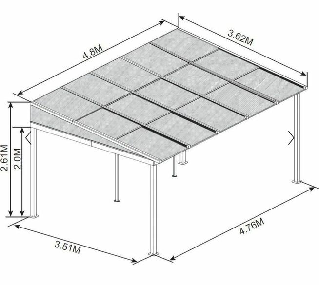 Wymażone Zadaszenie tarasu dla Ciebie, piękny Taras