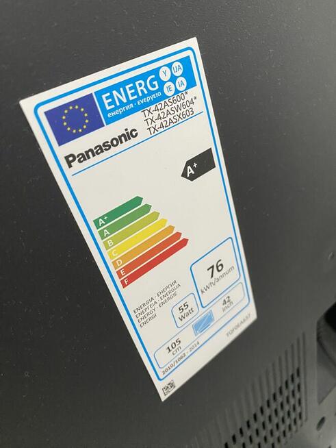TV Panasonic TX-42AS600E