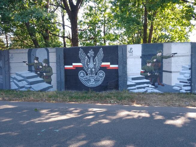 Artystyczne malowanie ścian -mural graffiti ilustracja