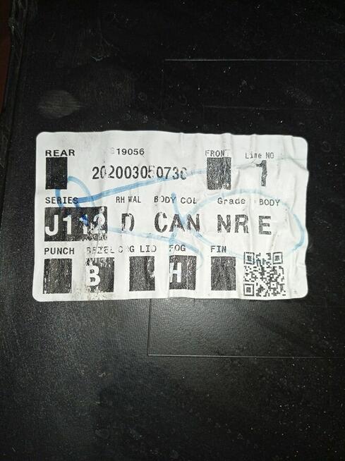 BEZWYPADKOWY ZDERZAK TYŁ NISSAN QASHQAI 2020 ideał na montaż