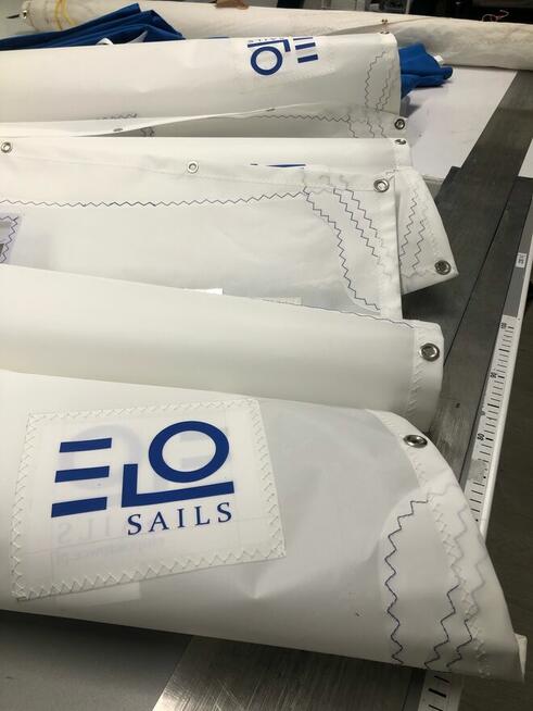ELO Żagiel Treningowy Optimist . ELO Sails. ELO Pokrowce