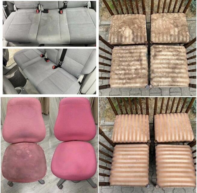 Pranie czyszczenie materacy tapicerki meblowej kanapy, pufa,