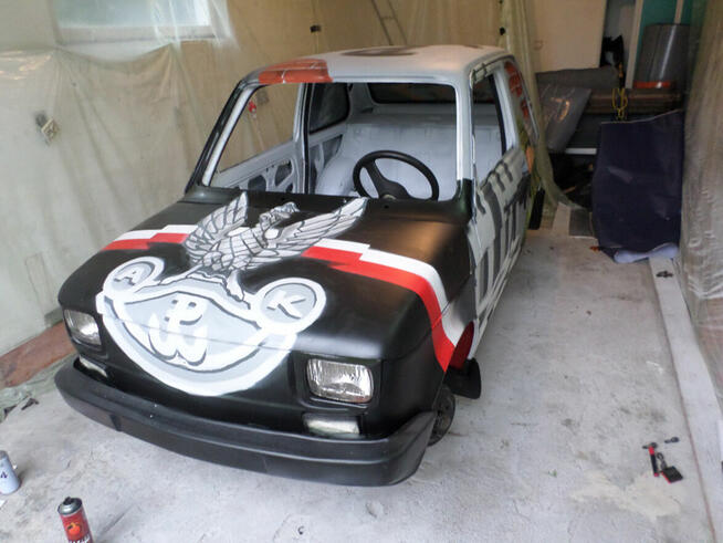 Artystyczne malowanie ścian -mural graffiti ilustracja