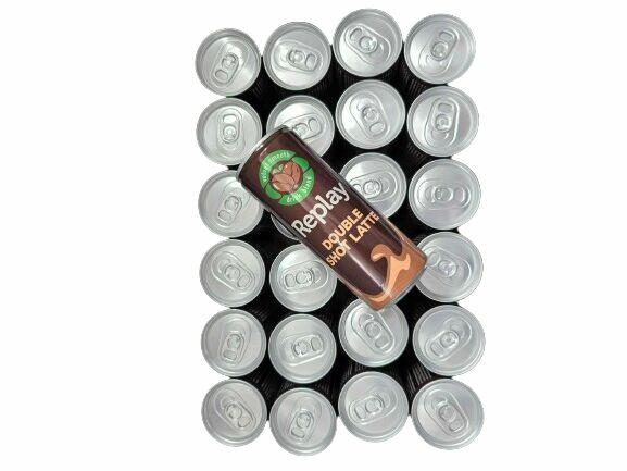 NAPÓJ MLECZNO-KAWOWY REPLAY DOUBLE SHOT LATTE 250 ml