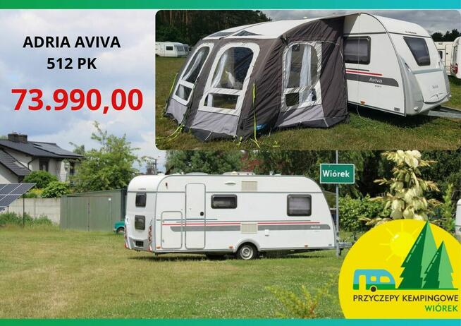 Przyczepa kempingowa ADRIA AVIVA 512 PK - MOVER!!!