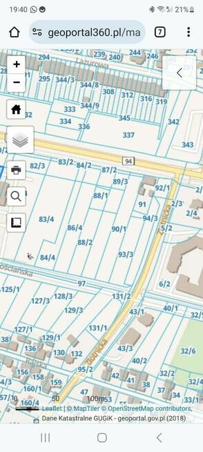 Działka Budowlana (655 m2) ok. Kosmonautów MEDIA (Wrocław)