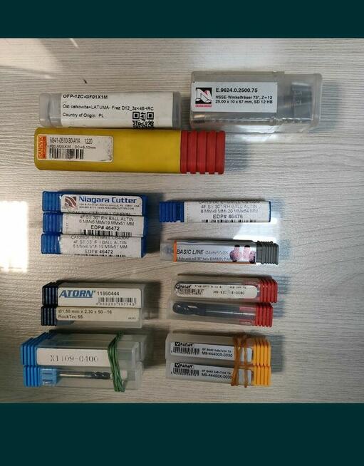 Skup płytek skrawajacych frezów weglikowych