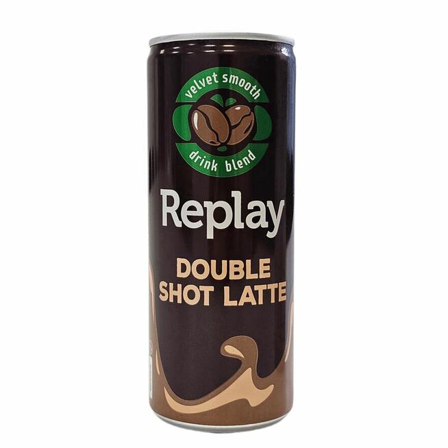 NAPÓJ MLECZNO-KAWOWY REPLAY DOUBLE SHOT LATTE 250 ml