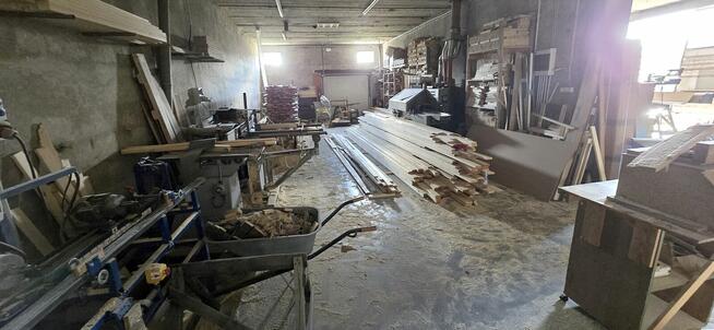 Budynek produkcyjno - magazynowy pod Wyszkowem 340m2 na dzia