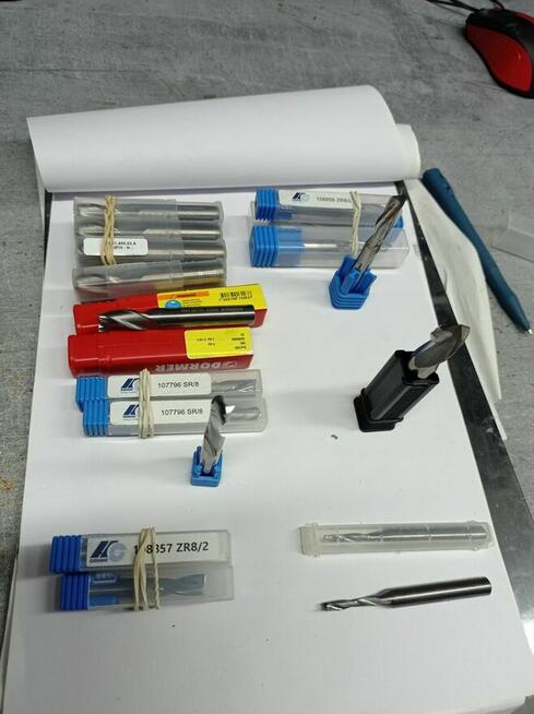 Skup płytek skrawajacych frezów weglikowych