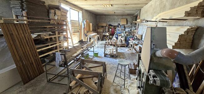 Budynek produkcyjno - magazynowy pod Wyszkowem 340m2 na dzia