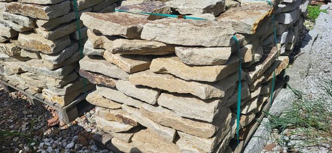 Kamień murak żółty | murowy, ścieżkowy