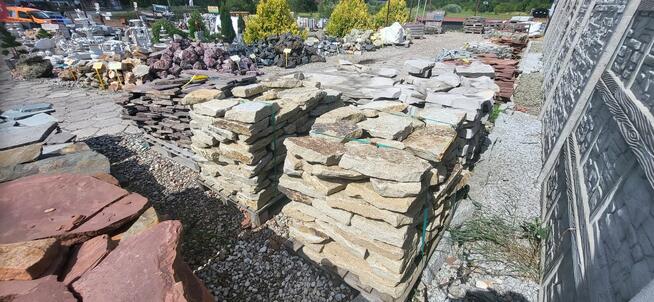 Kamień murak żółty | murowy, ścieżkowy