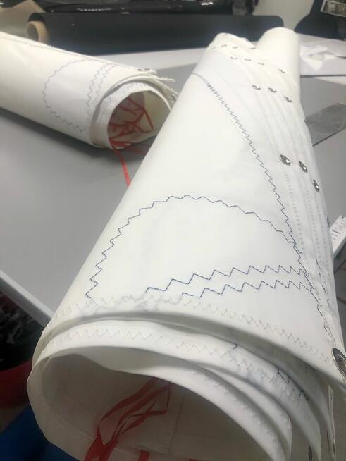 ELO Żagiel Treningowy Optimist . ELO Sails. ELO Pokrowce