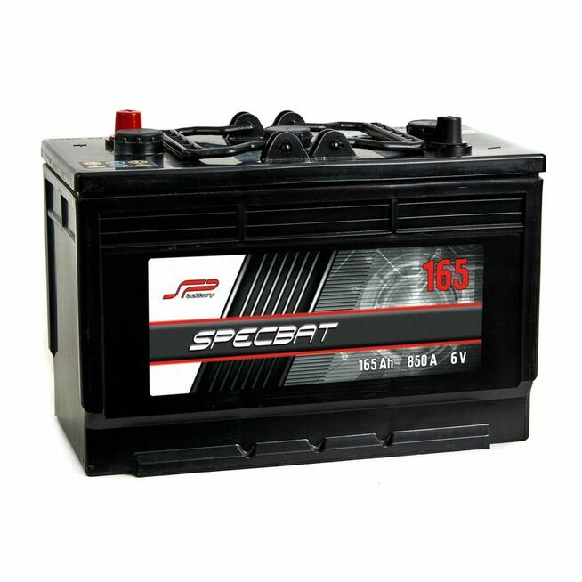 Akumulator Specbat Agro 6V 165Ah 850A EN lewy plus - DARMOWY
