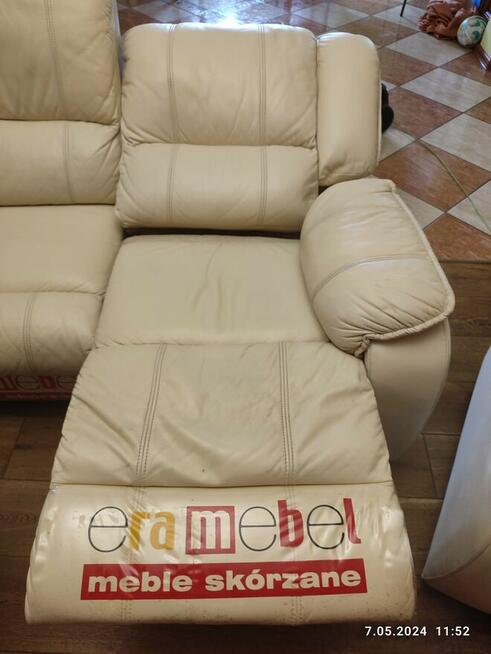 Skórzany Zestaw Wypoczynkowy