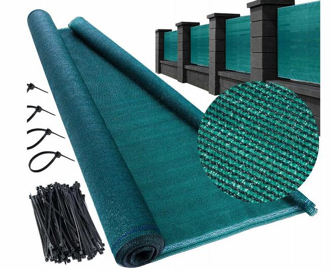 SIATKA CIENIUJĄCA Antracyt / Zielona 95% 1,5x25 m