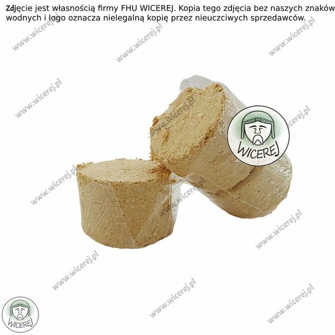 Paliwo do podkurzacza prasowane Brykiet Suche z drewna liści