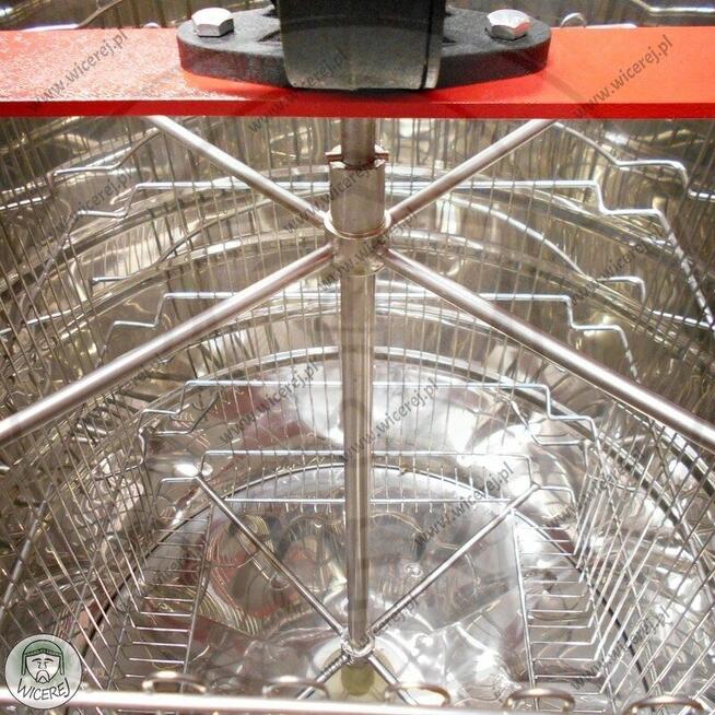 Miodarka 4 ramkowa cała nierdzewna Uniwersalna ręczna wirówk