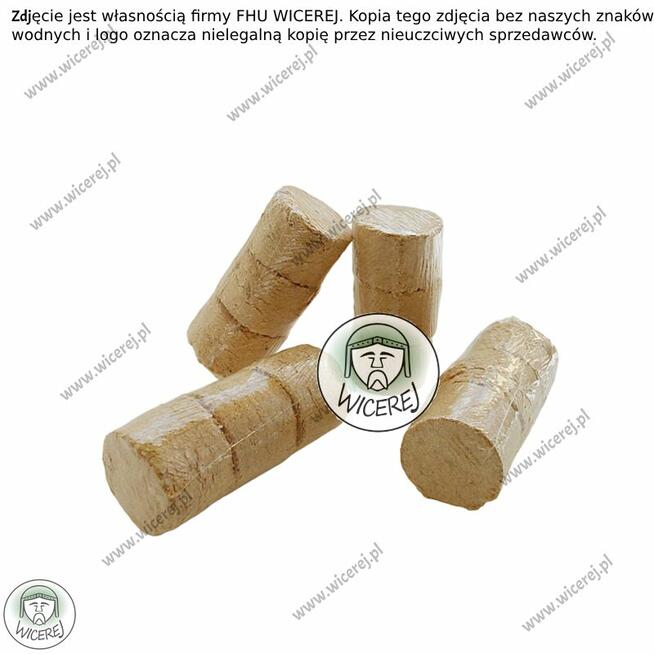 Paliwo do podkurzacza prasowane Brykiet Suche z drewna liści