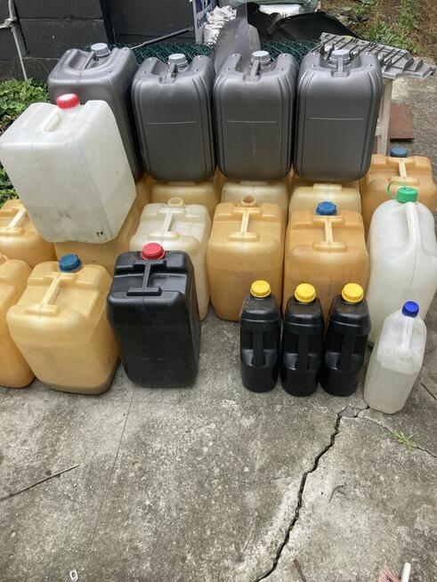 Kanister na ON, beczka na ropę, magazyn ON, bańka na paliwo.