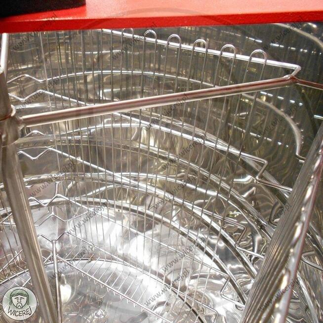 Miodarka 4 ramkowa cała nierdzewna Uniwersalna ręczna wirówk