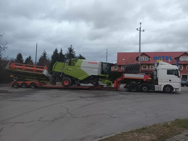 Niskopodwoziowy Transport Maszyn Rolniczych Budowlanych