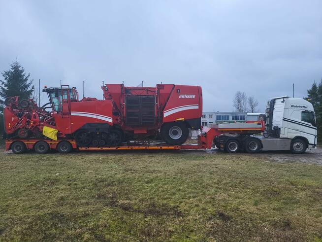 Niskopodwoziowy Transport Maszyn Rolniczych Budowlanych