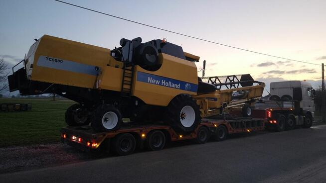 Niskopodwoziowy Transport Maszyn Rolniczych Budowlanych