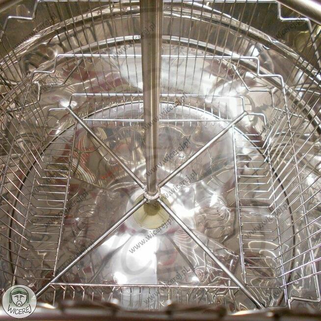 Miodarka 4 ramkowa cała nierdzewna Uniwersalna ręczna wirówk