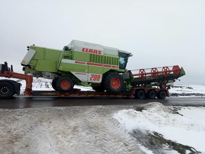 Niskopodwoziowy Transport Maszyn Rolniczych Budowlanych