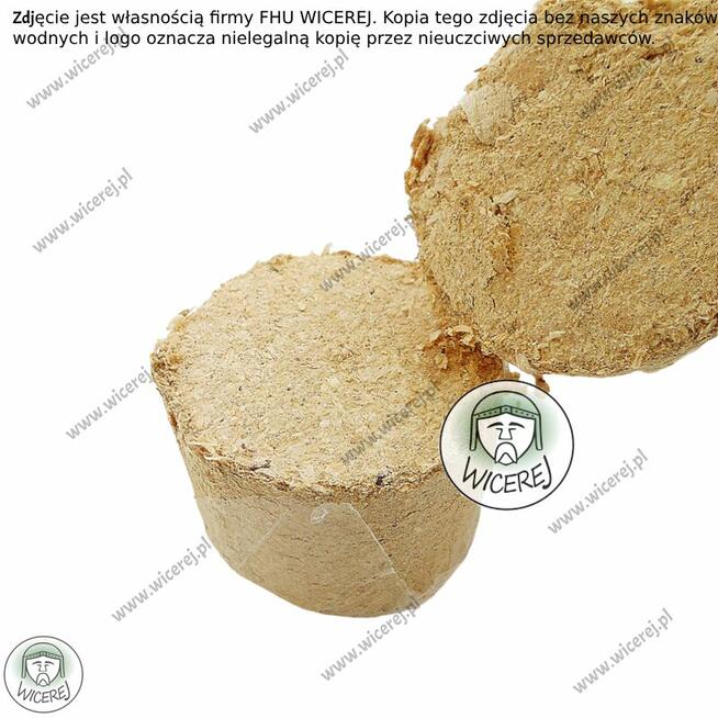 Paliwo do podkurzacza prasowane Brykiet Suche z drewna liści