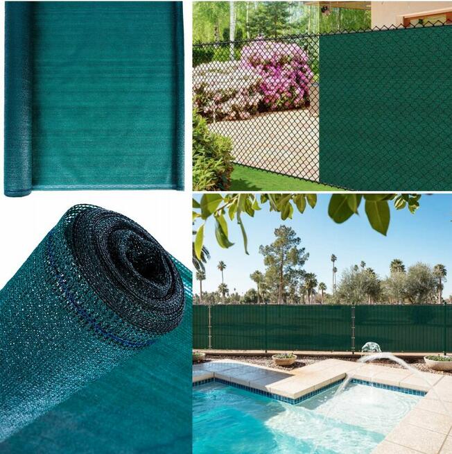 SIATKA CIENIUJĄCA Antracyt / Zielona 95% 1,5x25 m