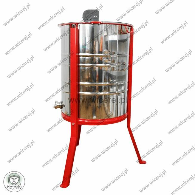 Miodarka 4 ramkowa cała nierdzewna Uniwersalna ręczna wirówk