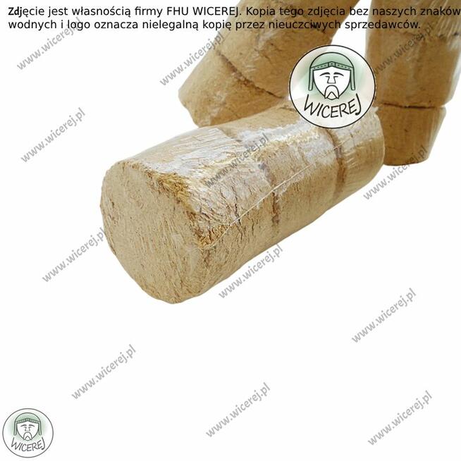 Paliwo do podkurzacza prasowane Brykiet Suche z drewna liści