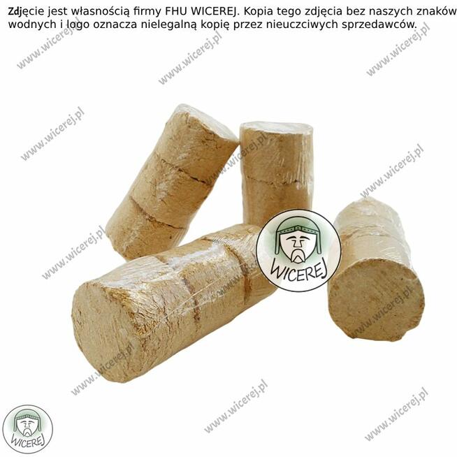 Paliwo do podkurzacza prasowane Brykiet Suche z drewna liści