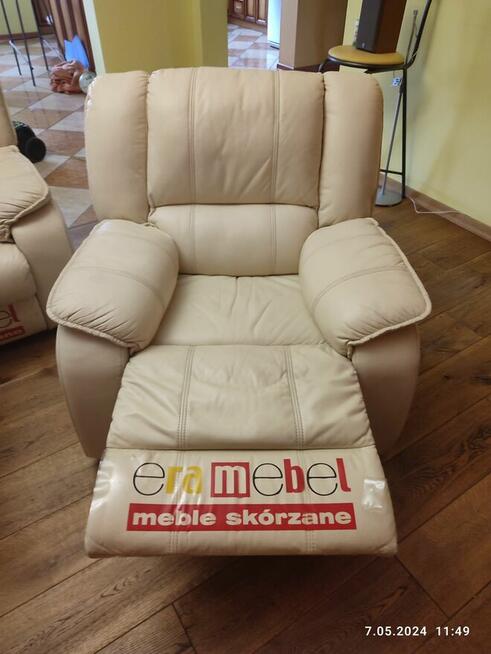 Skórzany Zestaw Wypoczynkowy