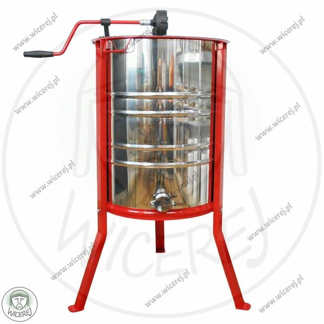 Miodarka 3 ramkowa cała nierdzewna uniwersalna ręczna wirówk