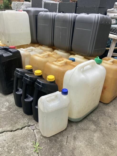 Kanister na ON, beczka na ropę, magazyn ON, bańka na paliwo.