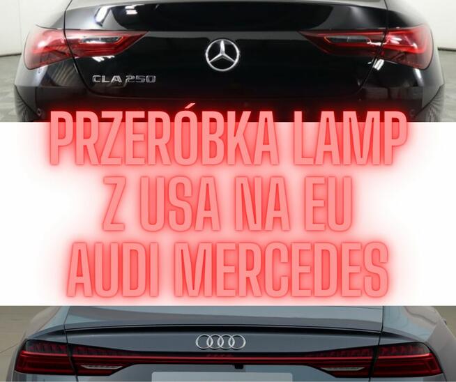 Przeróbka lamp kodowanie z USA na EU MERCEDES AUDI