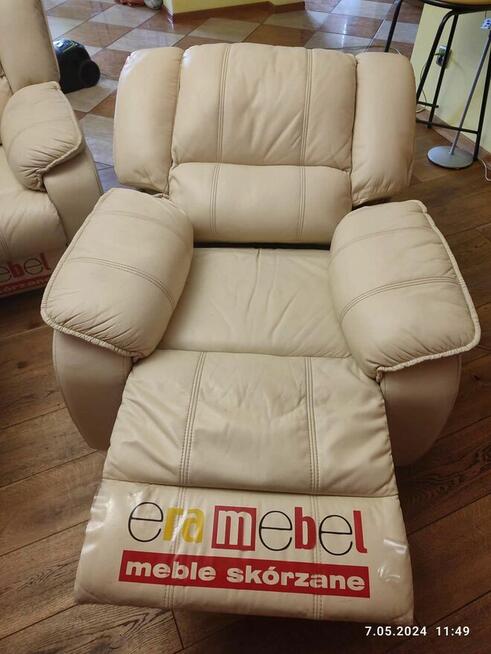 Skórzany Zestaw Wypoczynkowy