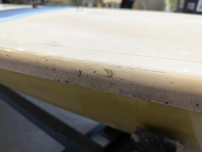 Klasyczny kadłub żaglówki Laser 4,2x1,4, używany, Straszyn