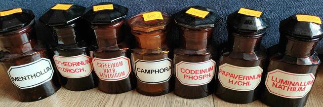 Butelki szklane apteczne - 250ml, 100ml